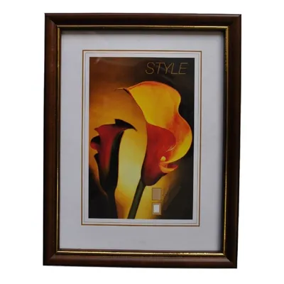Productafbeelding van Houten frame, donkerbruin, 13x18 cm