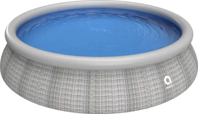 Produktbild von Avenli Prompt Set 457 x 84 cm Pool, ohne Zubehör, graue Rattanoptik