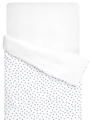 Productafbeelding van Omkeerbaar beddengoed Lovio - 100x140 cm - Blauw | van SEVIRA KIDS
