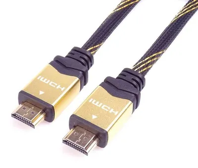 Produktbild von PremiumCord designový HDMI 2.0 kabel, zlacené konektory, 3m