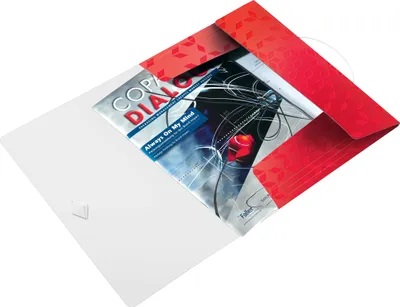 Produktbild von Leitz WOW Polypropylen (PP) Rot A4