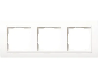 Produktbild von Gira 0213803 Abdeckrahmen 3-fach reinweiß für Event reinweiß