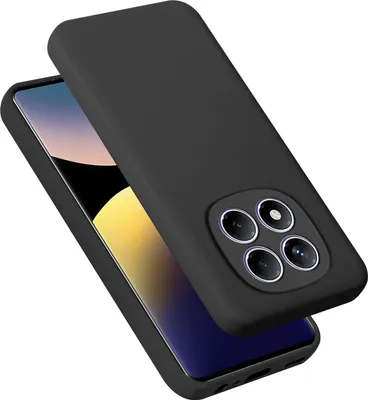 Produktbild von Cadorabo Hülle für Xiaomi Redmi Note 14 Pro 4G Hülle Silikon Handyhülle Case aus flüssigem Silikon, Kratzfeste und stoßfeste Schutzhülle für Xiaomi Redmi Note 14 Pro 4G