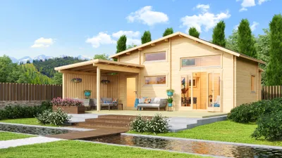 Produktbild von Fjordholz Ferien- und Freizeit Haus Modell Montreal