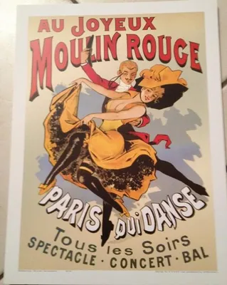 Obrázok produktu pre V Joyeux Moulin Rouge – Paríž – plagát 24 x 30 cm