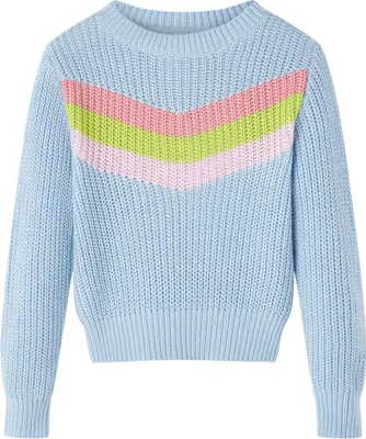 Produktbild von Cloris Designermöbel Kinderpullover Gestrickt Blau 140 2024 Neu