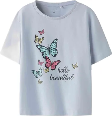 Produktbild von T-Shirt Name It 13238061-XENONBLUE für Mädchen