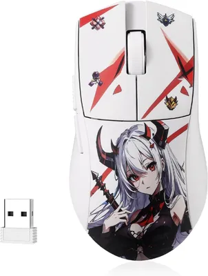 Produktbild von Redragon M916AK-PRO 3-Modus kabellose Gaming-Maus, 49g ultraleicht, 26K DPI, ergonomischer Griff, vollständig programmierbare Tasten, DIY-Tastenkombin