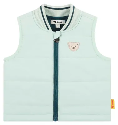 Productafbeelding van Steiff vest, EU maat 92, kleur: haven grijs. Kindervest voor elke gelegenheid, geschikt voor buitenshuis