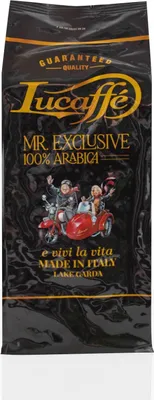 Produktbild von Lucaffe Mr. Exclusive 100% Arabica Espresso 1kg Kaffeebohnen