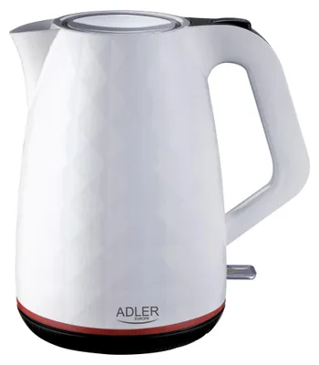 Obrázok produktu pre Adler AD 1277 W rýchlovarná kanvica 1,7 L 2200 W Biela