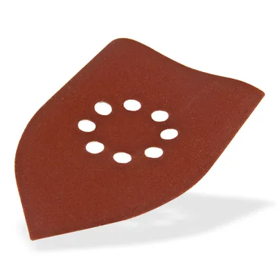 Produktbild von Schleifpapier K180 Klett für Dreieckschleifer Deltaschleifer 105x175mm 10St
