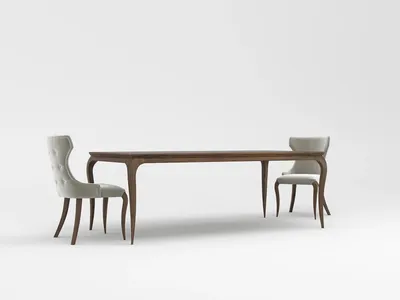 Obrázek produktu pro Moderní nábytek jídelní stůl 4x židle nábytek do jídelny design