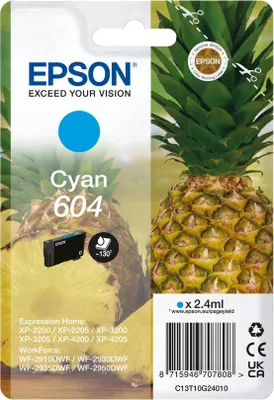 Image de Epson Tray No.604 - T10G2 (Cyan)