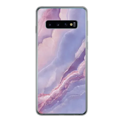 Produktbild von MuchoWow® Handyhülle Schutzhülle Hülle für Samsung Galaxy S10 Kalkstein - Naturstein - Mineralien Silikon Softcase Handy Hülle - Handytasche