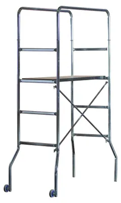 Immagine prodotto di Trabattello Trio In Acciaio Zincato - cm.130x60x188h. peso Kg.20
