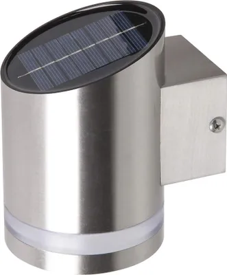Image de Lampe Strend Pro Garden, solaire, luminaire LED mural/de clôture, 9x12x14 cm