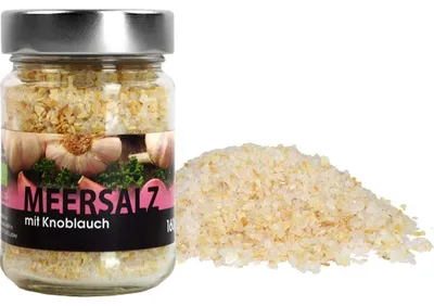 Meersalz mit Knoblauch BIO