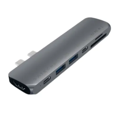 Produktbild von Satechi Type-C Pro Hub 4K HDMI space gray