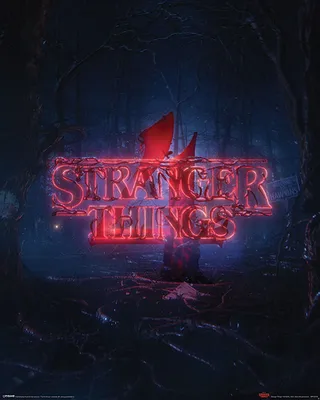 Immagine prodotto di Teaser del mini-poster della stagione 4 di Stranger Things