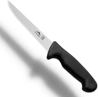 Produktbild von Famanu Ausbeinmesser gerade und gebogen - schwarz - 15,2 cm