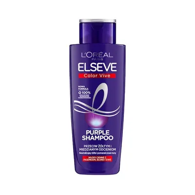 Zdjęcie produktu dla Szampon I Odżywka Do Włosów Blond I Rozjaśnianych Elseve Purple 200 Ml