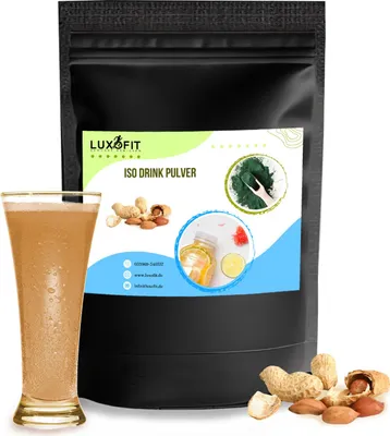 Image de Goût Cacahuète Boisson isotonique en poudre avec L-Carnitine