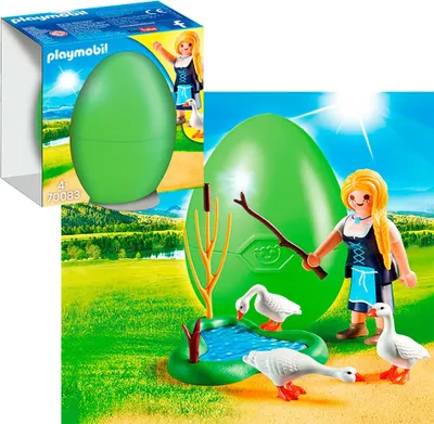 Produktbild von PLAYMOBIL Gänsemagd, 70083