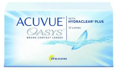 Obrázek produktu pro Acuvue Oasys, Jednou za dva týdny, 12 kusů, 1,4 cm, 8,4 mm, -5.5, Senofilcon A