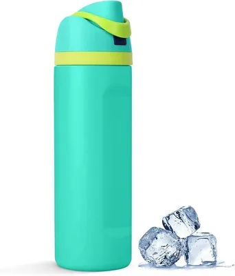 Productafbeelding van Thermosfles met rietje, 710 ml, roestvrij staal, met 2-in-1 deksel