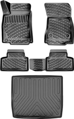 Produktbild von 3D Auto Gummimatten & Kofferraumwanne für Mercedes GLB X247 2019-2025