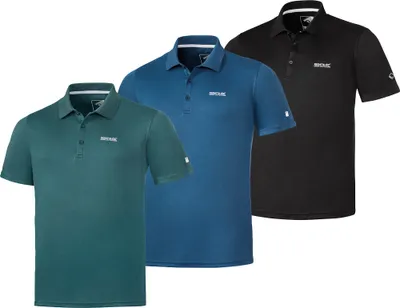 Produktbild von Regatta 3er Pack Herren Polo-Shirts, bequemer Regular-Fit