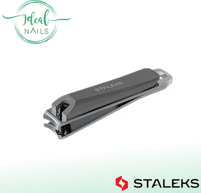 Produktbild von Nagelknipser STALEKS KBC-50 (65 mm), mit Laserfeile, Klinge gekrümmt