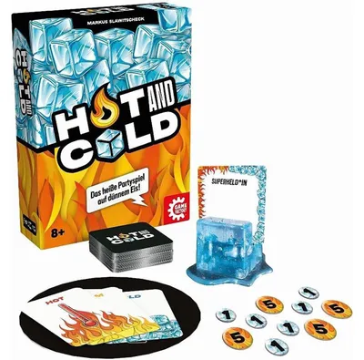 Produktbild von Carletto 646296 - Game Factory - Hot and Cold, das heiße Partyspiel auf dünnem Eis