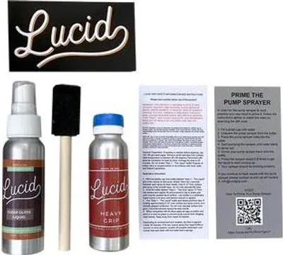 Zdjęcie produktu dla Spray antypoślizgowy – zestaw przezroczysty – mocny – Lucid Grip