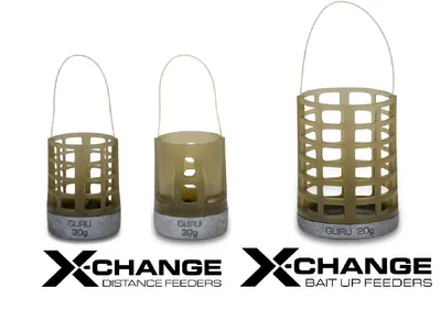 Produktbild von Guru X-Change Distance Feeder Solid 2st. Small 20 gr + 30 gr Solid