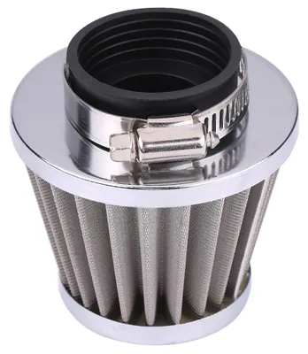 Obrázok produktu pre 38mm vzduchový filter, vhodný pre ATV, go-kart, motokáry, motocykle s objemom 125cc - 250cc a karburátory PZ22-PZ27