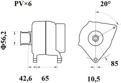 Produktbild von Ölfilter MAHLE OC 31 Anschraubfilter