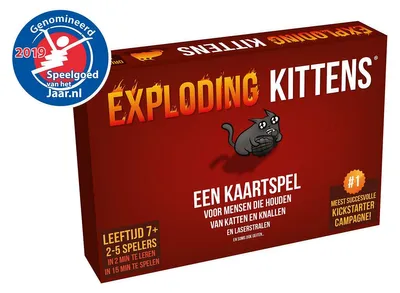 Produktbild von Asmodee Exploding Kittens, 7 Jahr(e)