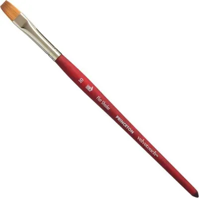 Image de Princeton Brush Velvetouch Multi-Technique Flat Brush 10 1 pc