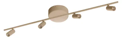 Productafbeelding van 4-lichts plafondlamp Minora led - zand