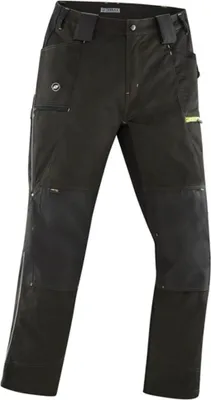 Produktbild von Terrax Arbeitshose Dunkelgrün/Limette Größe 58