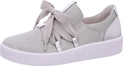 Produktbild von Gabor 63.333 Damenschuhe - sportliche Slipper - Halbschuhe silber Freizeit NEU