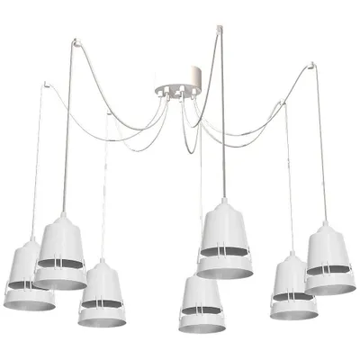 Produktbild von Pendelleuchte Milagro Apollo Weiß 7xE27