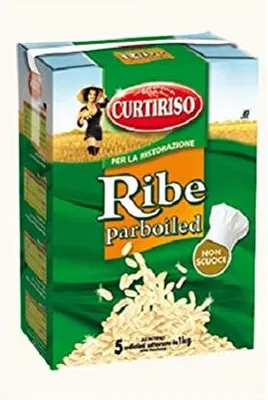 Produktbild von Curtiriso Riso Ribe Parboiled 5 Beuteln 1 kg Italienisch Reis