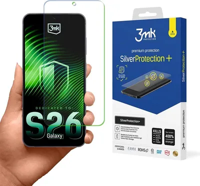 Immagine prodotto di 3mk SilverProtection+ - Pellicola protettiva per Samsung Galaxy S26
