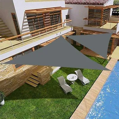 Produktbild von Famanu Sonnensegel UV-Schutz und Windschutz - wetterfest, atmungsaktiv, 3 x 4 x 5 m