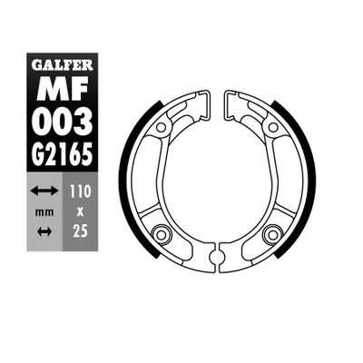 Image de Galfer Plaquette de frein MF003