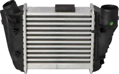 Produktbild von Ladeluftkühler Wärmetauscher-Prinzip 200 mm - 193 mm NRF für u.a. AUDI A4