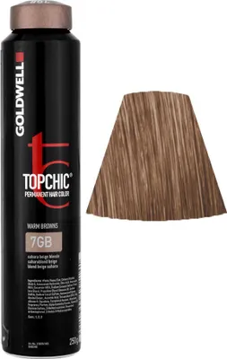 Produktbild von Goldwell Topchic The Browns, Braun, 7GB, Sahara Beige Blonde, Unisex, 250 ml, Alle Haare